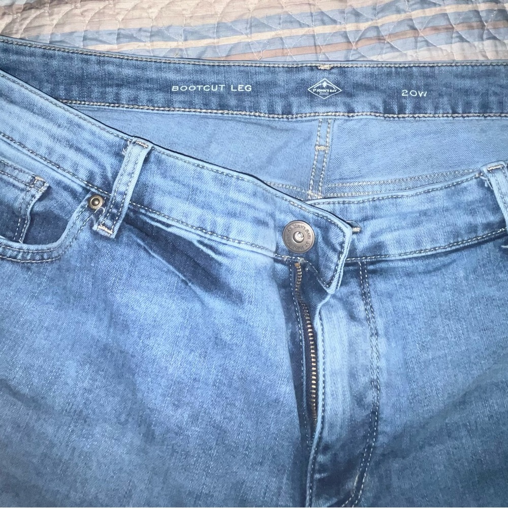St. John's Bay BootCut Jeans, Plus size. 20W new w/o tags